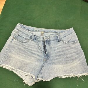 Mossimo Supply Co. Light Blue Jean Shorts